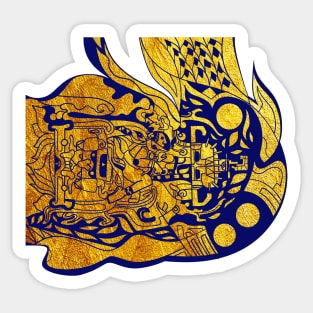 Astronauta 16 Sticker